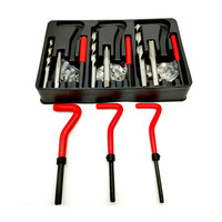 Kit de réparation de filetages métriques 88 pièces M6 M8 M10, jeu d'inserts de fil pour outils à main, pour l'automobile, la machinerie et l'atelier