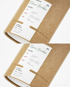 Tubo di carta su misura per bottiglia di profumo imballaggio Toner tubo di carta per la cura della pelle scatola di imballaggio con logo - Product Image 4