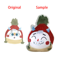 Oreiller de couverture confortable 100% coton de haute qualité avec jouet de poupée de dessin animé en peluche pour bébé