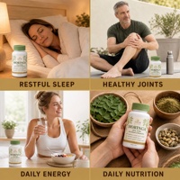 Capsules de Moringa, complément alimentaire naturel, soutien immunitaire, 0,5 g, 60 unités, usage quotidien pour adultes, régulation du transit intestinal et stimulation du métabolisme