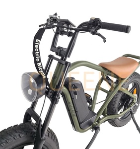 Bicicleta de Montaña QUEENE Nueva con Suspensión Completa y Asistencia al Pedaleo, Neumáticos Gruesos de 20*4.0, Batería de Litio de 20AH, Bicicleta Eléctrica - Product Image 5