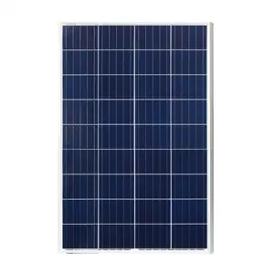 High power High Efficiency 120w poly solar panel hot sale type DDP price for home use