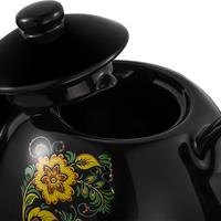 Samovar électrique de luxe de la marque Raf, 1800 W, chauffage rapide, facile à nettoyer, robinet en cuivre, matériau céramique, vente en gros