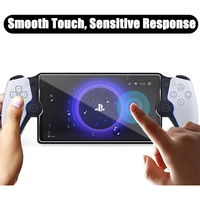 8-Zoll Kratzfester HD-Klarer Gehärteter Glas-Displayschutz für Sony PS5 PlayStation Portal Spielkonsole