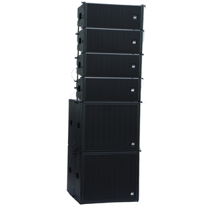 Système de sonorisation DBK 8 pouces 8+4 Line Array complet pour DJ avec enceinte de monitoring, table de mixage audio et amplificateur pour concert - Product Image 5
