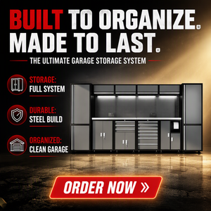 Armoire à outils en fer pour atelier, établi amovible, design moderne, boîte à outils modulaire, <span class=keywords><strong>rangement</strong></span> de <span class=keywords><strong>garage</strong></span>, capacité de charge OEM 500 kg, 5 tiroirs - Product Image 1