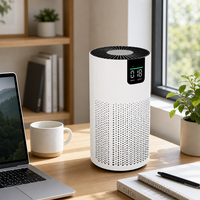 Penjernih Udara Rumah Tangga Grosir Luchtreiniger Filter HEPA H13 Kontrol Sentuh Layar Panel Besar Penjernih Udara untuk Rumah
