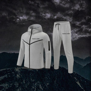 Мужская спортивная куртка на молнии с логотипом на заказ - Product Image 2