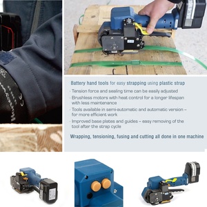POPULAR <strong>Strapping</strong> <strong>Machine</strong> 27000mha Battery Powered <strong>Strapping</strong> Tool for Flat Packages or <strong>Pallets</strong> with Polyester and Polypropylene - Product Image 3