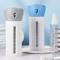 Vente en gros de voyage Lotion 4 en 1 vide 30ml * 4 bouteilles d'émulsion de voyage ensemble crème cosmétique paquet bouteille en plastique