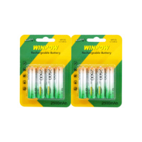 Batterie Rechargeable AA Nickel Cadmium pour voitures télécommandées Type prise 4.8V 2000mAh Ni CD batterie