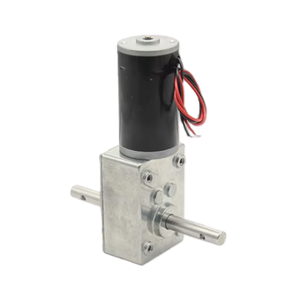 Özelleştirilebilir XYT 5840-31ZY <span class=keywords><strong>Turbo</strong></span> Sonsuz Dişli DC Motor 12-24V Düşük Hızlı Çift Aks Mili Endüstriyel Konveyör ve Mini Makineler için - Product Image 1