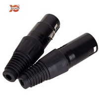 Connecteur XLR 3P, kits d'accessoires pour haut-parleurs, amplificateur, boîte de microphone, câble audio, prise