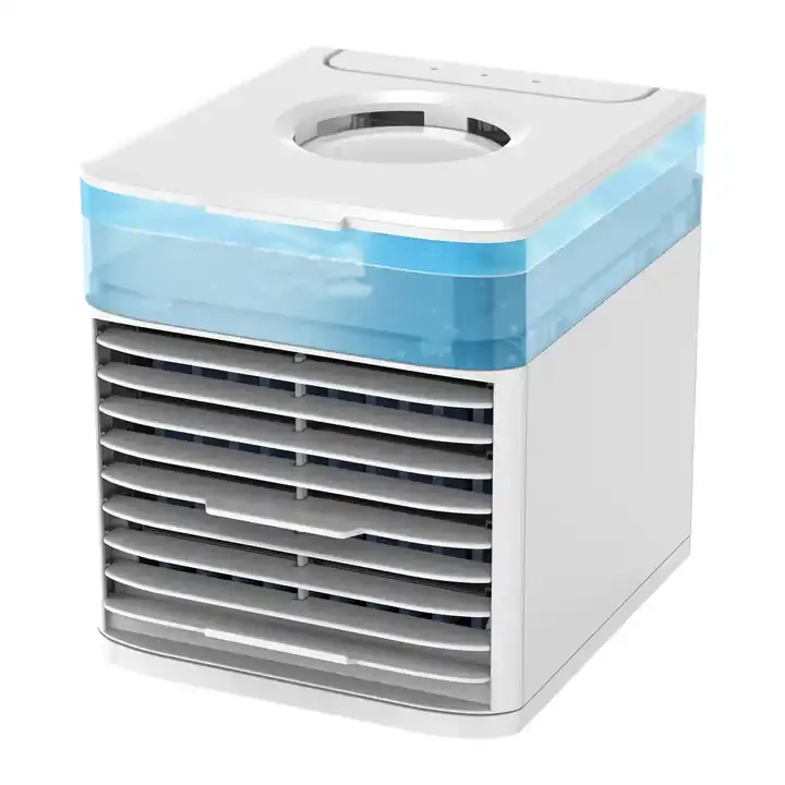 Mini ventilador de refrigeración portátil eléctrico, acondicionador de aire personal eléctrico, aire acondicionado portátil para el hogar