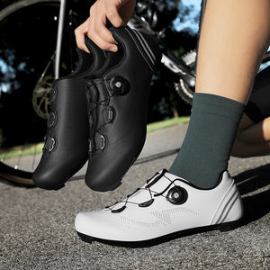 Chaussures de vélo de <span class=keywords><strong>route</strong></span> VTT respirantes avec empeigne en mesh pour pédales pour le cyclisme en automne, hiver <span class=keywords><strong>et</strong></span> printemps - Product Image 5
