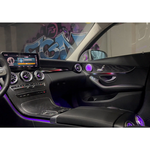 Juego de 7 Luces Ambientales de 64 Colores para Mercedes-Benz Clase C W205 (Volante a la Derecha) 2015-2021, Accesorios Interiores - Product Image 2