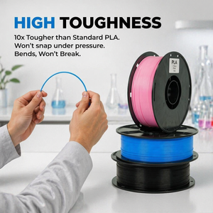 Filament d'impression 3D PLA+ haute résistance 1,75 mm, robustesse professionnelle, nouvelle marque <span class=keywords><strong>mars</strong></span> 3dp, tolérance de 0,02 mm, bobine de 1 kg - Product Image 3