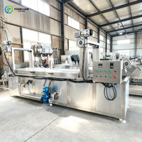 Machine de stérilisation et de pasteurisation en tunnel pour viande et légumes en conserve, en boîtes d'aluminium