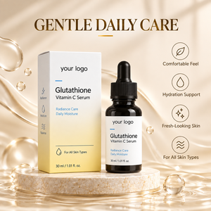 Sérum Visage Léger au Glutathion et Vitamine C Marque Blanche – Fabricant OEM de Soins de la Peau, Emballage Personnalisé - Product Image 6