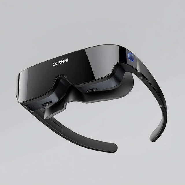 NeoVista X7 VR Headset Smart Glasses 4K OLED 3D Cinematic HMD 1000-inch Screen Red&Blue Goggles Black 62 FOV 3528 PPI