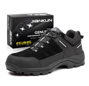 JIANKUN-Botas <span class=keywords><strong>de</strong></span> trabajo con punta <span class=keywords><strong>de</strong></span> acero para <span class=keywords><strong>hombre</strong></span>, zapatos <span class=keywords><strong>de</strong></span> seguridad <span class=keywords><strong>de</strong></span> cuero genuino, plantilla <span class=keywords><strong>de</strong></span> malla antipinchazos, calzado <span class=keywords><strong>de</strong></span> seguridad certificado CE - Product Image 1