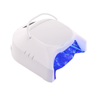 Lampe à ongles UV LED sans fil rechargeable professionnelle à faible chaleur, personnalisée, 86W, avec poignée