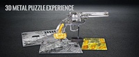 Rompecabezas Metálico 3D de Alta Precisión Piececool Revolver Rifle HP423-SG, Juguete Educativo de Metal para Adultos y Niños