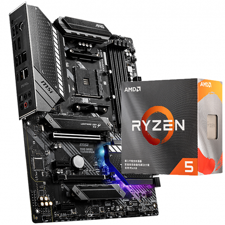 Msi Tomahawk Max B550 Tomahawk Ryzen 5600x Cpu Msi B550 Tomahawk