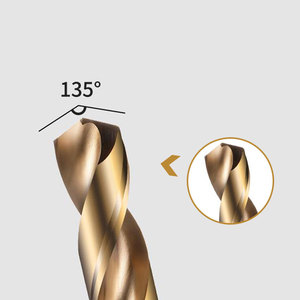 HSS khoan bit thiết lập thẳng Shank Twist Drill Bit Kit cho cứng Kim Loại Gang thép không gỉ - Product Image 2