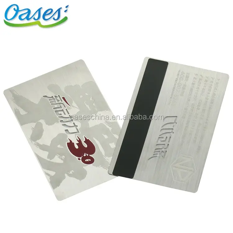 Free design Personalized Name Metal Visit Card