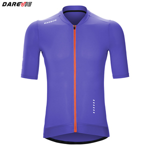 Darevie Zomer Custom Logo Ontwerp <span class=keywords><strong>Cool</strong></span> Wielertrui Professionele Wielertruien Met Korte Mouwen - Product Image 4