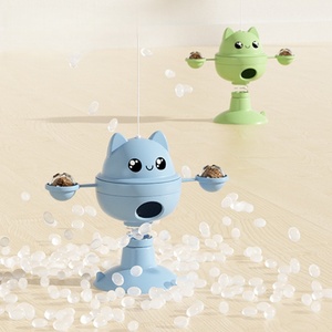 Venta al por mayor de comida con fugas, juguetes para gatos, juguetes giratorios interactivos para mascotas, palo de juguete para gatos con bola - Product Image 2