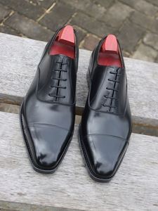 Zapatos de Negocios Transpirables de Cuero Suave para Hombre con Punta Puntiaguda, Aumento de Altura, con Cordones, Casuales, para Verano y Otoño QS111C107 - Product Image 2