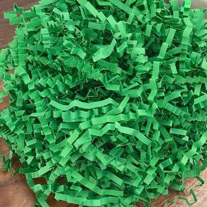 Tái chế số lượng lớn Trang trí Hộp Quà Tặng Màu Đen Nâu Crinkle giấy mô đóng gói Raffia giấy vụn Giấy Nhiều Màu shred Filler - Product Image 5