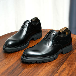 รองเท้าบร็อกหนังแท้ทำมือ ดีไซน์ทันสมัย หรูหรา สไตล์เรโทร เหมาะสำหรับชุดสูทของผู้ชาย - Product Image 4