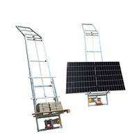 Großhandel Neuer Elektrischer Lastenaufzug aus Edelstahl, Automatischer Solarpanel-Hebevorrichtung, Elektromechanische Leiter, Fracht-Aufzug