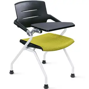 Modern Mid Back Conference Chair com escrita bordo Meeting Room Training Chair