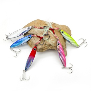 Señuelo de pesca artificial duro de plomo para lubina, tipo <span class=keywords><strong>sardina</strong></span>, con anzuelos de placa de hierro y doble anzuelo, para lances largos, para pesca en agua salada - Product Image 5