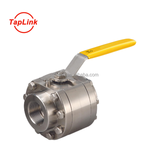 Industrielles manuelles Hochdruck-Kugel hahn ISO5211 Edelstahl-Direkt montage kissen mit voller/reduzierter Bohrung für <span class=keywords><strong>Gas</strong></span> medien - Product Image 1