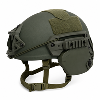 Casque tactique intégral haute protection – Style FAST Bump (niveau balistique 3A) avec protection auditive – Équipement de protection individuelle