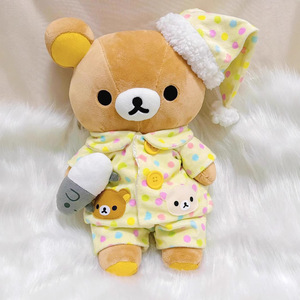 Orsetto di peluche personalizzato in cotone PP di alta qualità, con <span class=keywords><strong>pigiama</strong></span>, ideale come regalo di compleanno - Product Image 2