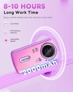 Popular y Profesional Taladro Eléctrico para Uñas Acrílicas de 35000 rpm, Máquina Personalizada para Manicura y Pedicura, Suministros para Taladro de Uñas - Product Image 3