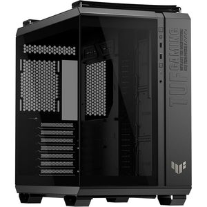 Boîtier PC TUF Gaming GT502 Horizon ATX Mid Tower Noir avec double chambre pour refroidissement air/eau et panneau en verre trempé - Product Image 1