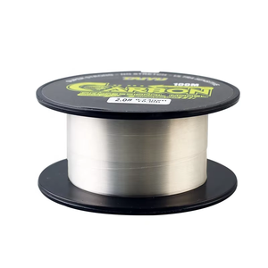 0,14mm-0,47mm 100m línea de pesca de fluorocarbono de carbono súper resistente al desgaste mono filamento línea de pesca de fluorocarbono de carbono - Product Image 5