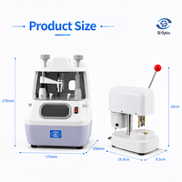 Kit de machine de centrage et de perçage de lentilles optiques de précision SJ Optics LY-2D LY-918C pour laboratoire d'optique