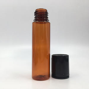 Botellas exprimibles V3 líquido de aceite esencial de plástico PET de 20ml, 30ml, 50ml, 60ml, para cuentagotas vacíos negros transparentes para pantalla de medicina - Product Image 4