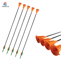 Piaoyu Nouvel arc classique en fibre de verre 6MM pour enfants avec flèches à ventouse Accessoires d'arc et de flèche sûrs de haute qualité