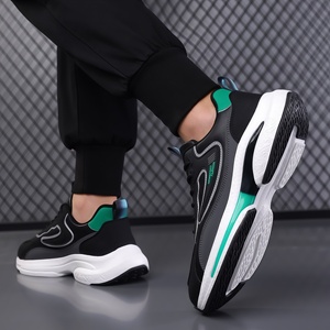 Nouvelles chaussures décontractées pour homme, design simple et abordable, respirantes, toutes occasions, semelle extérieure en PU souple, confortables. - Product Image 6