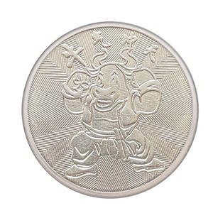 Pièce de monnaie de jeu personnalisée anti-contrefaçon en acier et zinc pour machine à poupées, points d'apprentissage, activités commémoratives pour les 8 ans et plus - Product Image 5