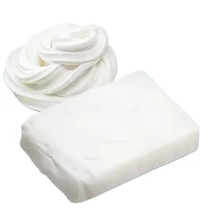 1000g white squishy slime and modelingfoam clay air dry for school arts&crafts projects